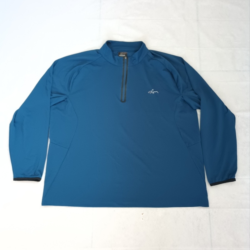 Greg Norman Men’s Golf 1/4 Zip Pullover play dry size XL Navy blue